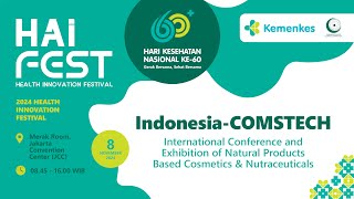 INACOMSTECH Intl Conference amp Exhibition of Natural Products Based Cosmetics amp Nutraceuticals [upl. by Inuat]