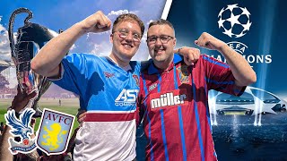 Aston Villas CHAMPIONS LEAGUE AWAYDAY PARTY at Crystal Palace [upl. by Wilser354]