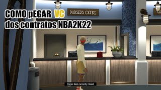 Como pegar vc ganhado dos patrocínios nba2k22 My carrer [upl. by Yliab964]