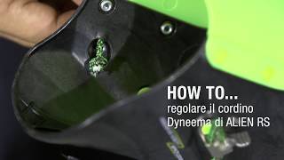 HOW TO  regolare il cordino Dyneema di Alien RS [upl. by Idid914]