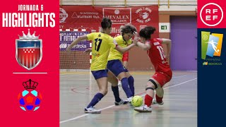 Resumen PrimeraIberdrolaFS  Atlético Navalcarnero 102 Gran Canaria FSF Teldeportivo  Jornada 6 [upl. by Frayne]