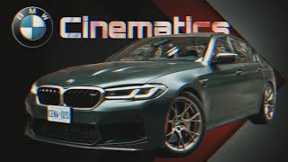 BMW M5 CS Competition  The True Cinematics 4x [upl. by Tillfourd959]