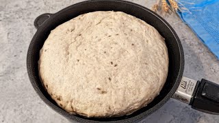 Wir kaufen kein Brot mehr Brot ohne Backofen Leckeres Vollkornbrot [upl. by Olimpia]