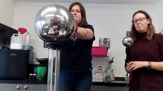 How to use the Van de Graaff generator [upl. by Smiley949]