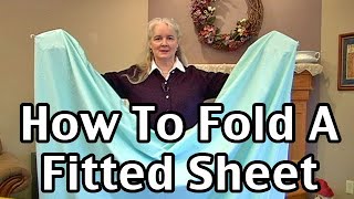 How to Fold A Fitted Sheet [upl. by Vally]