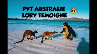 Voyager seule en Pvt Australie  Lory témoigne [upl. by Arvy]