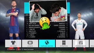 PENALTIS ASQUEROSOS GIGANTES VS ENANOS  PES 2018 [upl. by Maryrose]