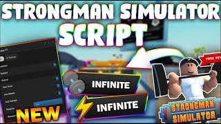 NEW Strongman Simulator Script PASTEBIN 2023 AUTOFARM REDEEM CODES SPEED AUTO REBIRTH [upl. by Corinna898]