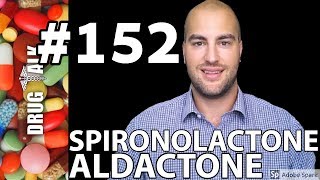 SPIRONOLACTONE ALDACTONE  PHARMACIST REVIEW  152 [upl. by Oicaroh]