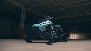 Taiga Atlas electric snowmobile  Prewinter testing [upl. by Kcirdahc]