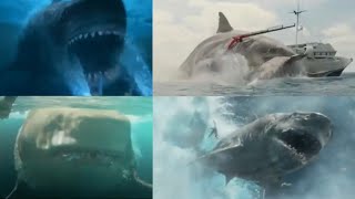 The Meg 2018  Large Megalodon Screen Time [upl. by Kylander68]