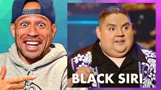 Black Siri  Gabriel Iglesias Hahahah theyre WILD [upl. by Hayikaz]