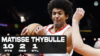 MATISSE THYBULLE DROPPED 10PTS vs CAVALIERS FULL HIGHLIGHTS [upl. by Kelcie595]