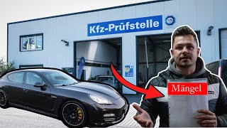 Unerwartete Probleme beim TÜV Darf der Panamera SO auf die Straße [upl. by Itisahc]