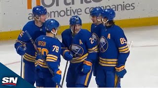 Caufield Pots His 11th But Sabres Answer With Two Goals A Minute Apart [upl. by Poock165]