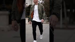 Bomber Jacket  Bomber Jacket Men  How To Style A Bomber Jacket  Bomber Jacket Outfits [upl. by Idelle]