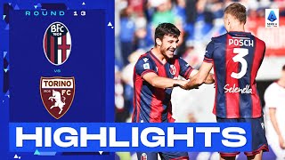 BolognaTorino 21  Bologna come back from behind Goals amp Highlights  Serie A 202223 [upl. by Attoynek]