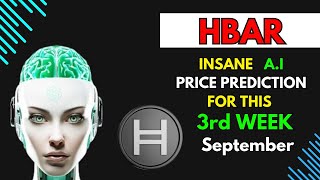 Insane HEDERA HBAR Price Prediction for THIS WEEK by AI [upl. by Normak]