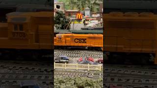 Massive CSX MOW Train [upl. by Nosnibor352]