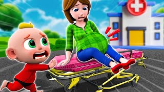 Pregnant Mommy Got A Boo Boo My Mommy Song  More Nursery Rhymes amp Kids Songs  Animal Sounds Song [upl. by Ahsrats846]