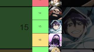 TOP 10 CHARACTERS TO PICK CHOOSE A 5 STAR TICKET OCTOBER TIER LIST RANKING Bleach Brave Souls [upl. by Ylrebnik]