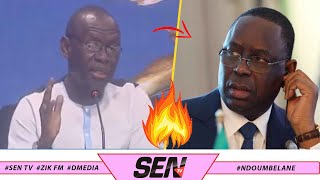 🛑Manifestation contre le report des élections SSaliou quotil faut faire face acette situationquot [upl. by Okoy567]