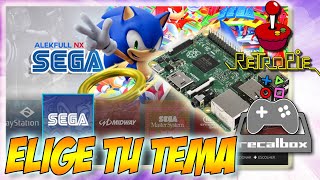 🛠️Cómo personalizar tu sistema RETROPIE o RECALBOX TUTORIAL de instalación de temas [upl. by Aurelia]