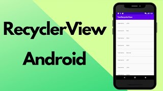 RecyclerView Android Studio  Beginners Guide [upl. by Feledy]