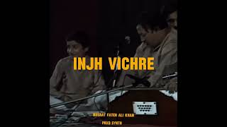 INJH VICHRE  Nusrat Fateh Ali Khan  Synth Remix [upl. by Aisatan]