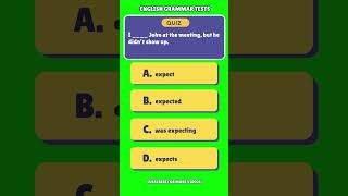 Advanced English Grammar Test  TEST 17 englishgrammar quiz toefl ielts [upl. by Llerreg]