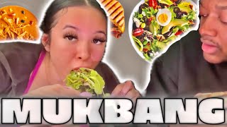 I Had A Zupas Mukbang With My Sister vayshmoneyy [upl. by Tol]