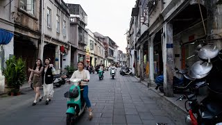 Walking Tour of Jieyang Rongcheng Old Town Guangdong China [upl. by Chessy905]