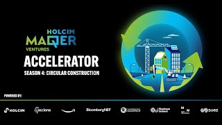 Holcim MAQER Ventures Accelerator  Season 4 [upl. by Yesrej]