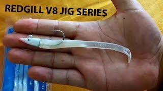 Redgill V8 jig series silikonu sualtı görüntüleriyle inceledim [upl. by Seaddon]