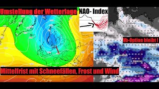 MittelfristUpdate Kräftige Tiefs bringen Regen Schnee und Wind  Wetterlagenumstellung [upl. by Ehcrop578]