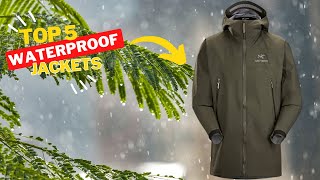 ✅ Top 5 Best Waterproof Jackets 2024 [upl. by Anilra]