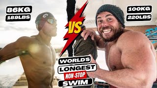 Losing 14kg31lbs THE WORLDS LONGEST SWIM DIET [upl. by Robinette]