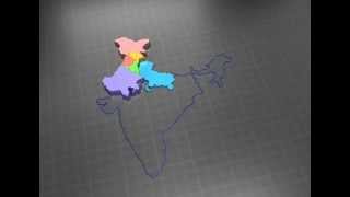 India states wise animation V7 [upl. by Beuthel]