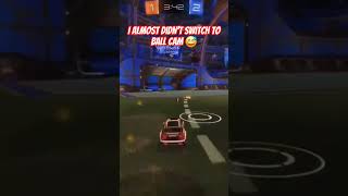 Rl Aerial Shot Almost Failed rocketleague rl rocketleagueclips rlclips aerialshot ballcam wow [upl. by Adiahs196]