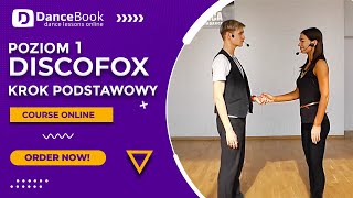 DiscoFox 2 na 1  Lekcja 1  Krok Podstawowy  DanceBookpl  Michał Gałek i Klaudia Kędzierska [upl. by Garibull]