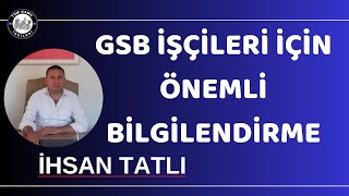 İHSAN TATLI BAŞKAN İŞÇİLERE ÖENMLİ BİLGİLENDİRME YAPTI4d işçi kadrosu son dakika [upl. by Tymes]