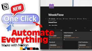 Unbelievable New One Click Notion Automation to Transform Your Workflow [upl. by Yurt597]