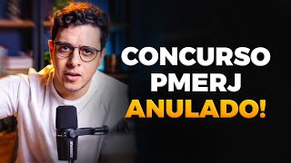 💣BOMBA CONCURSO PMERJ ANULADO APÓS FRAUDE [upl. by Ymeraj]