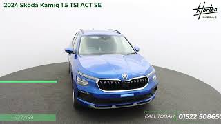 New 2024  SKODA Kamiq SE 10 TSI 95 PS 5G Man  Blue [upl. by Nilreb]