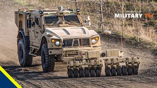 MRAP Vehicles In US Military  Military Vehicles [upl. by Enimaj278]