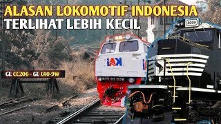 Lokomotif Amerika Bisa Digunakan di Indonesia Ternyata [upl. by Bradan]