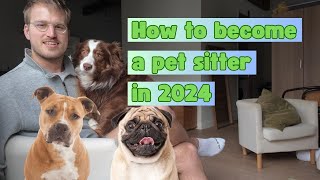 The best side hustle to start in 2024 Pet sitting [upl. by Huxham]