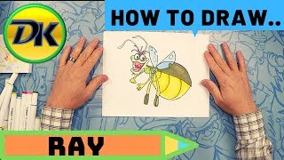 How to Draw Ray from The Princess and the Frog [upl. by Jonna98]