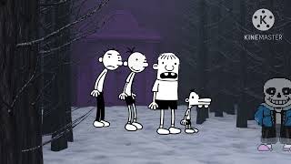 Diary of a wimpy kid We are going to Restaurant in the Snowy day [upl. by Oralia516]