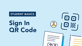 Student Basics  3 Sign In QR Code iOS Only [upl. by Nellad]